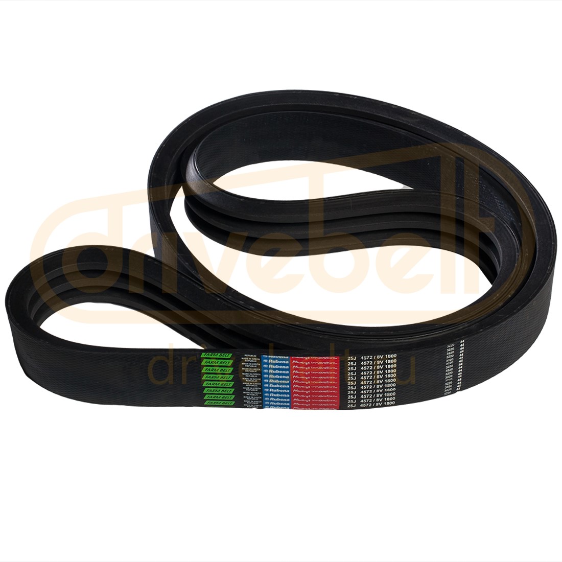 Многоручьевой ремень R8V 3100 / 25J 7874 Le, RUBENA